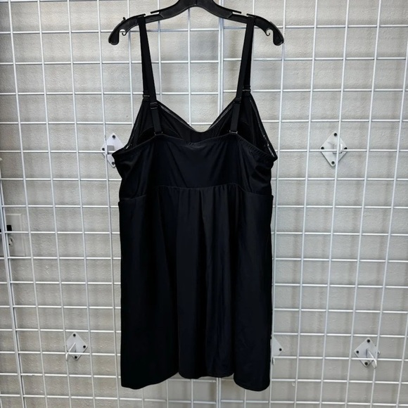 Torrid Black Swim Dress - Size 28 - Picture 2 of 3